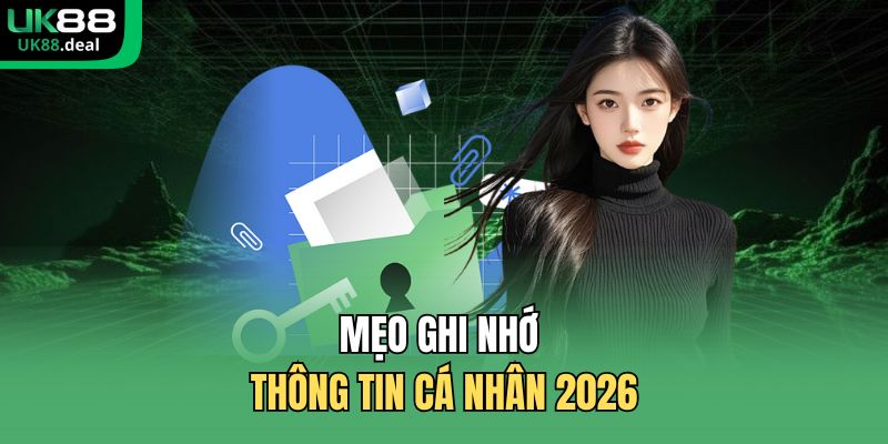 Lấy Lại Mật Khẩu UK88 | 2 Cách Khôi Phục Account Thành Công 3 Mẹo ghi nhớ thông tin cá nhân 2026