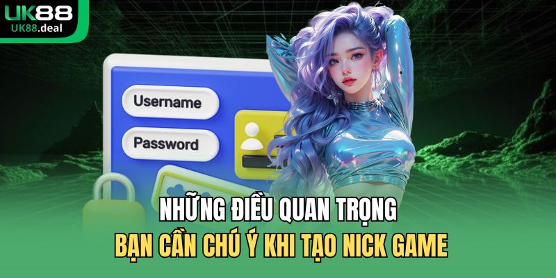 Đăng Ký UK88 | Tạo Tài Khoản Nhận Ngay 2.888.000 VNĐ 2 Những điều quan trọng bạn cần chú ý khi tạo nick game